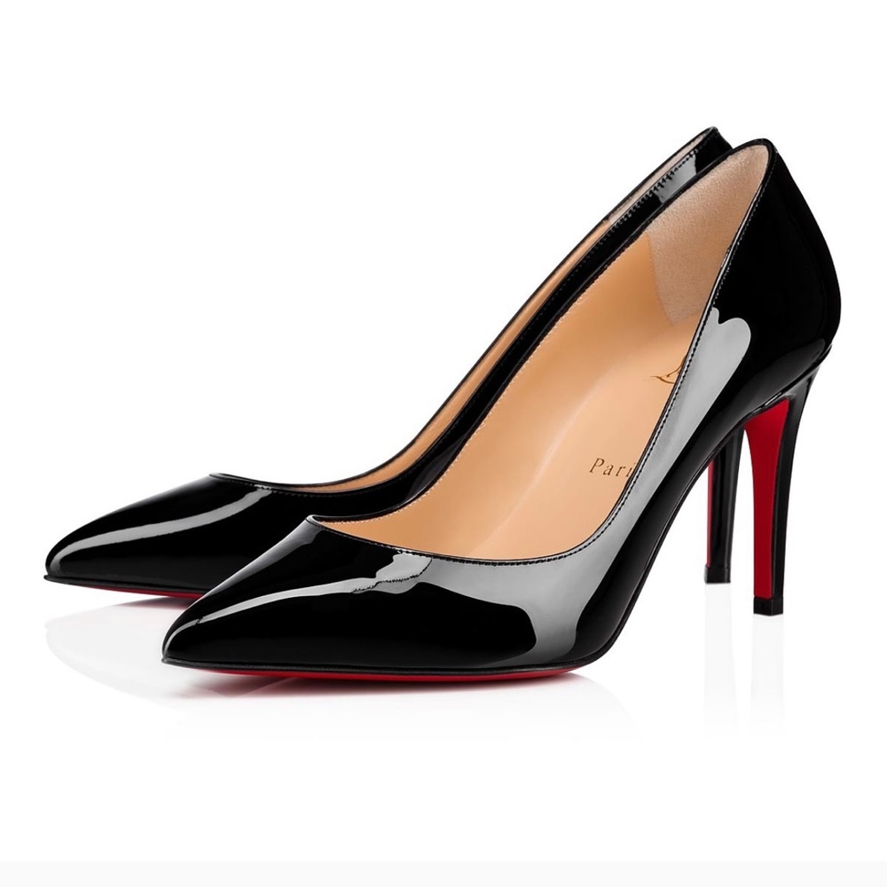 Christian Louboutin Pigalle 85mm Pumps SZ 41 Patent calf leather - Black - Women